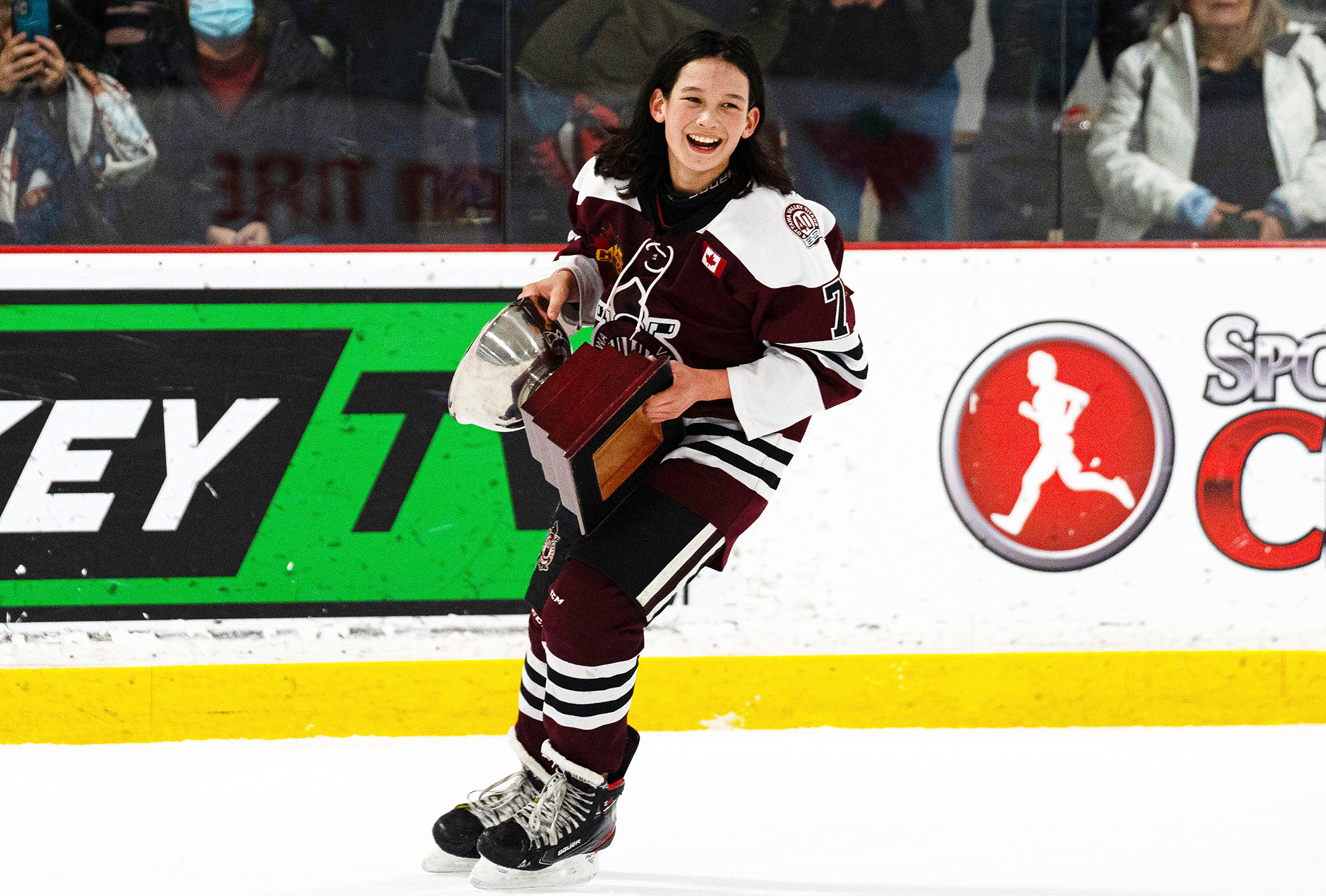 Hunter Sim at Ontario Winter Games